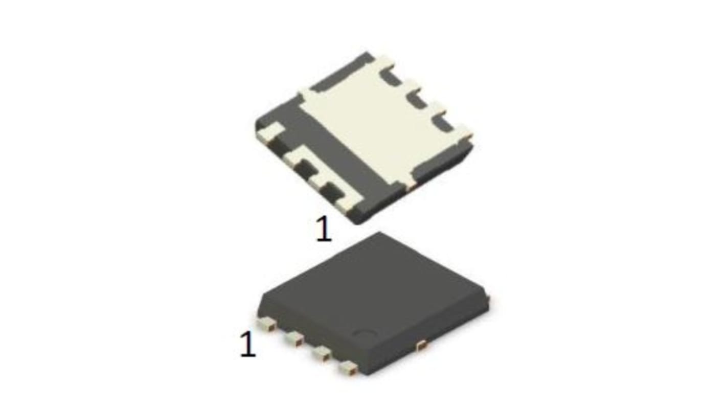 Dual N-Channel MOSFET Transistor & Diode, 100 A, 40 V, 8-Pin SuperSO8 5 x 6 Infineon IPC100N04S5L1R1ATMA1