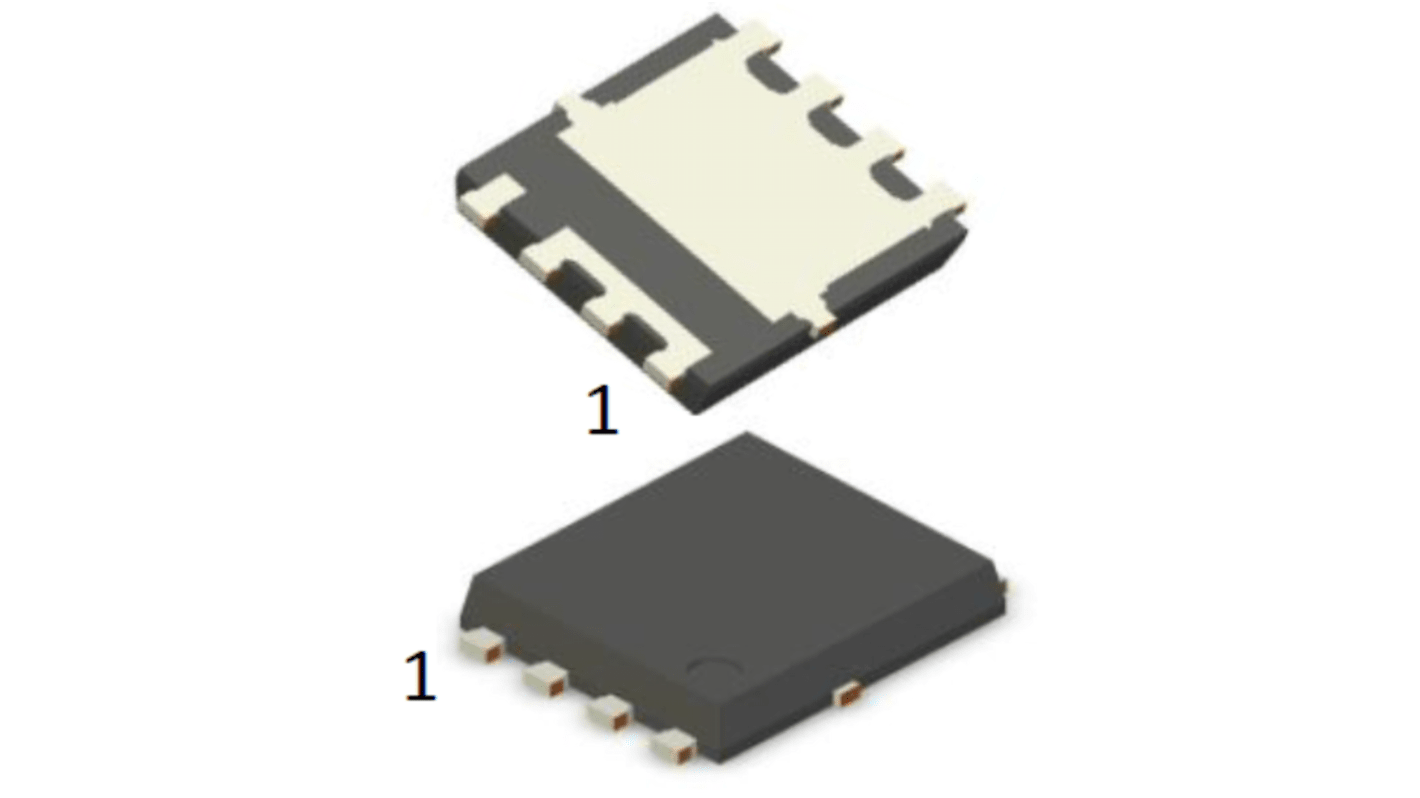 Transistor MOSFET + diodo Infineon, canale N, 0,0035 O, 90 A, SuperSO8 5 x 6, Montaggio superficiale