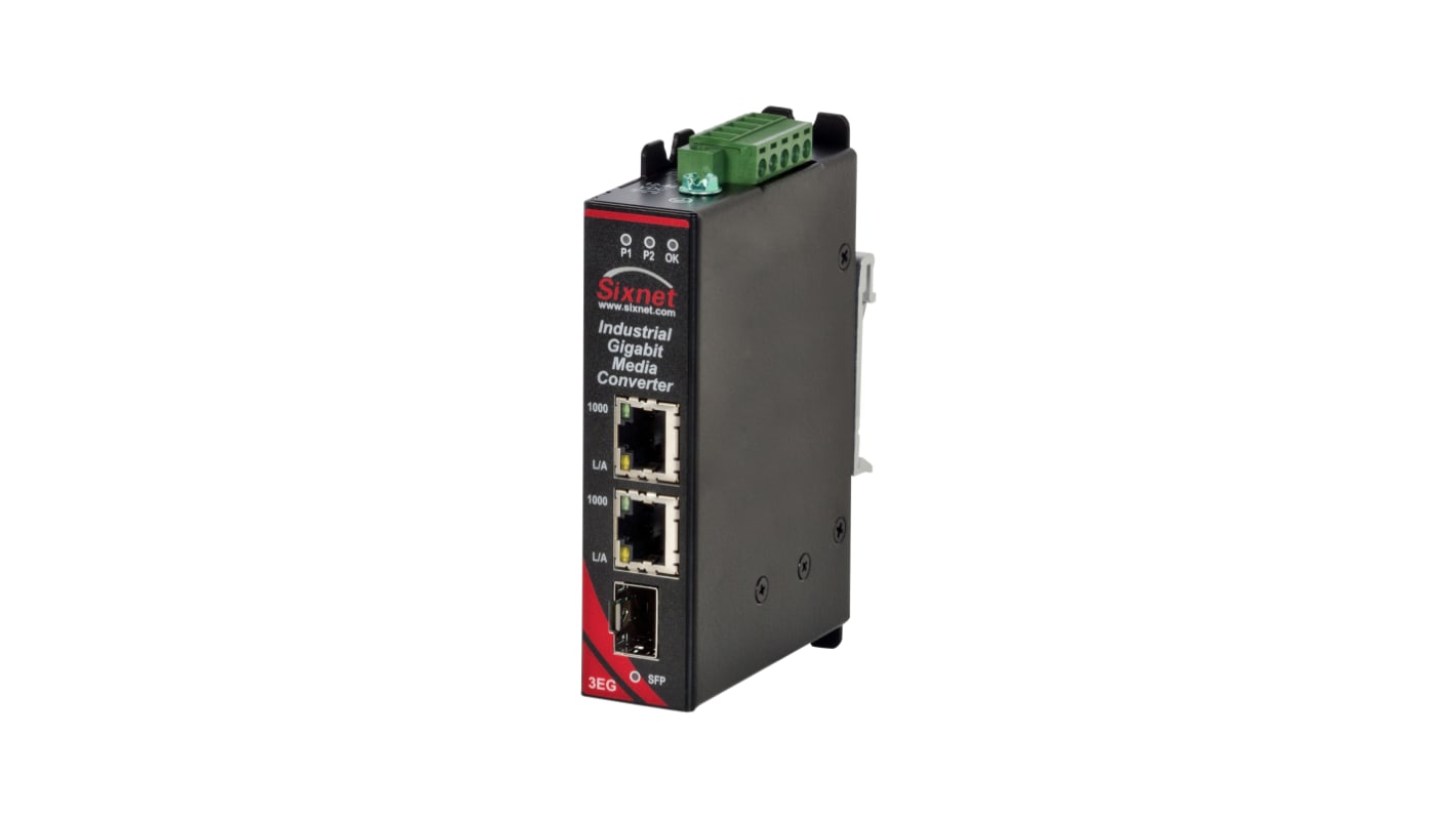 Convertitore di supporti Half duplex/Full duplex Red Lion, RJ45, 10/100 Mbps, 1000 Mbps