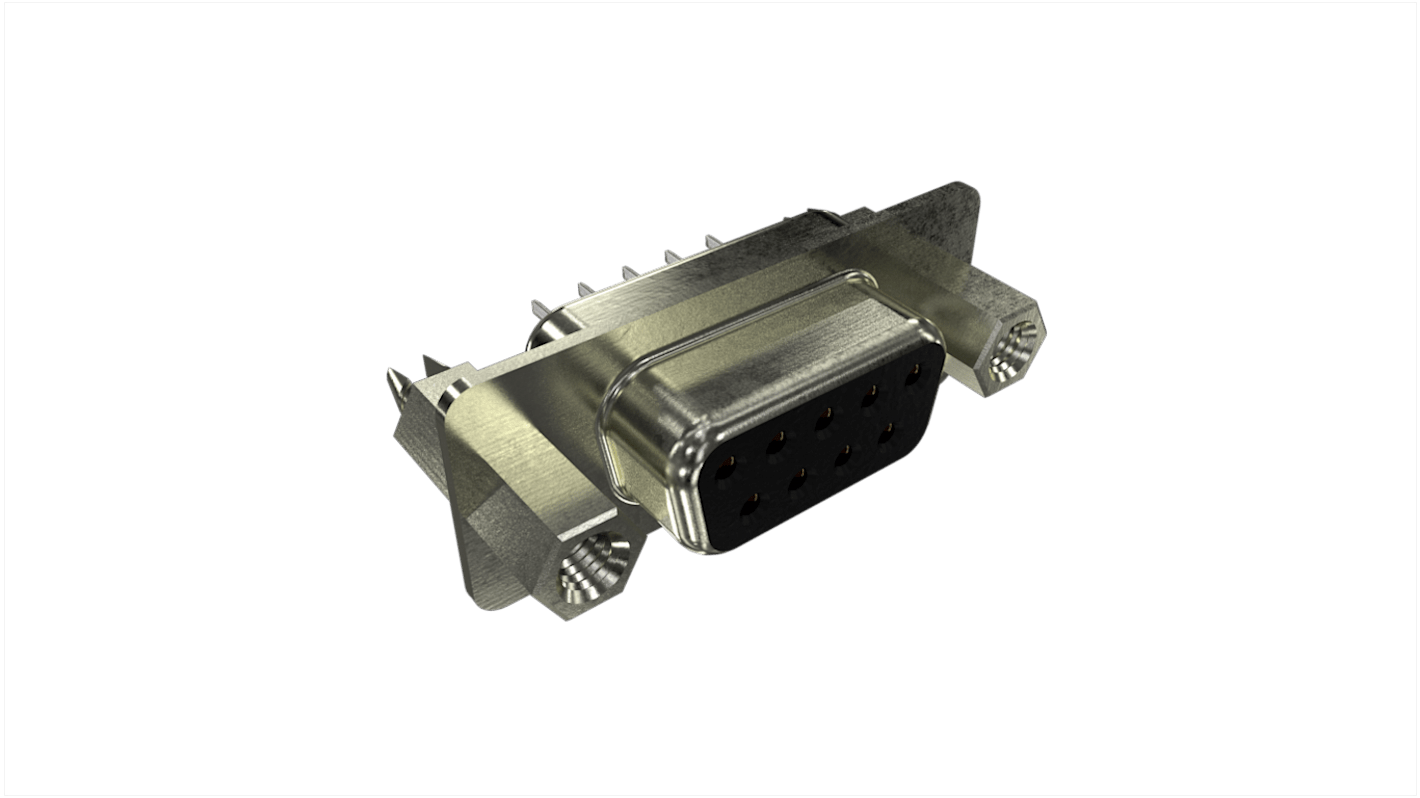 Amphenol Communications Solutions SD 9 Way Vertical D-sub Connector Socket