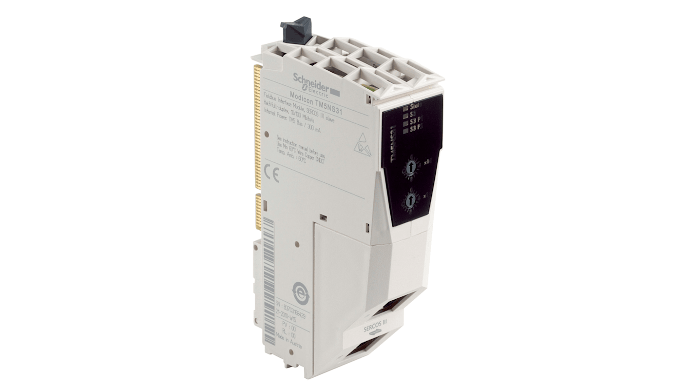 Moduł interfejsu Schneider Electric Moduł komunikacyjny Sercos III Kontroler ruchu TM5NS31