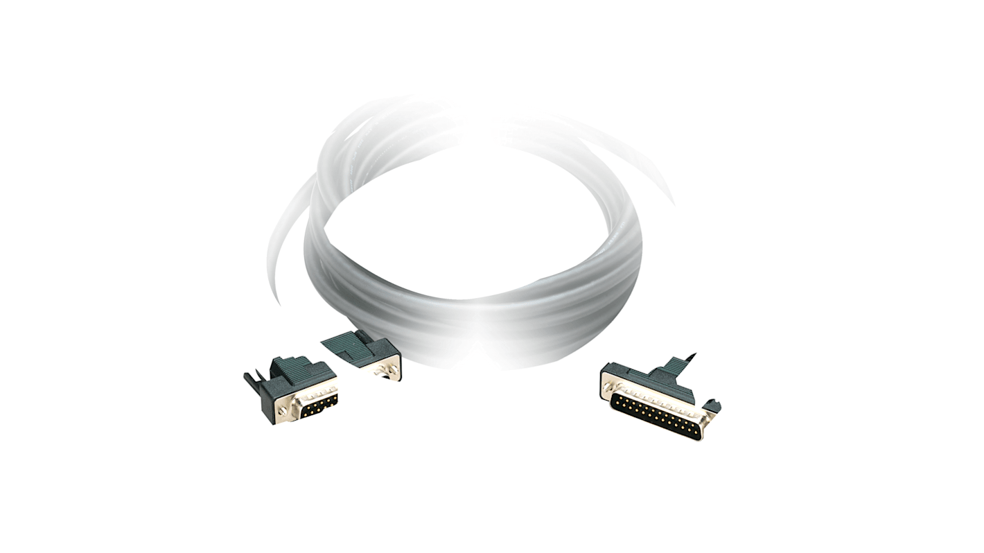 Schneider Electric Cable 2.5m For Use With HMI XBTN401, XBTN410, XBTNU400, XBTR410, XBTR411