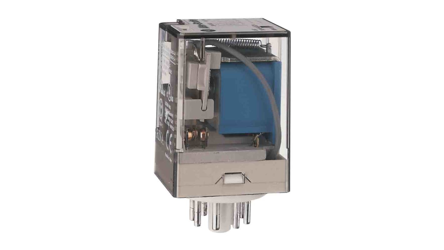 Relé sin enclavamiento Allen Bradley 700-HA32 de 2 polos, DPDT, bobina 277V ac, 10A, enchufable