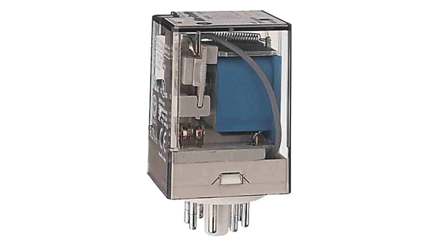 Rockwell Automation Plug In Non-Latching Relay, 120V ac Coil, 10A Switching Current, DPDT