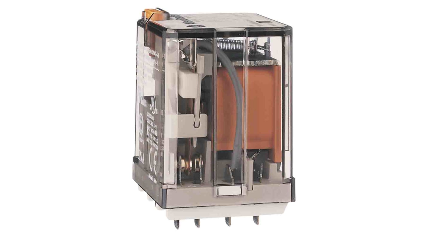 Allen Bradley Plug In Non-Latching Relay, 24V ac Coil, 15A Switching Current, 3PDT