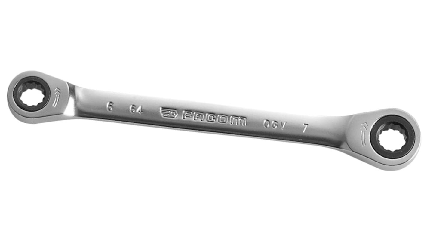 Klucz Klucz oczkowy z grzechotką Facom długość 260 mm Nie