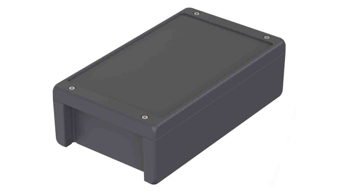 Bopla Bocube Alu Series Graphite Grey Aluminium General Purpose Enclosure, IP66, IP68, IP69, IK09, Graphite Grey Lid,
