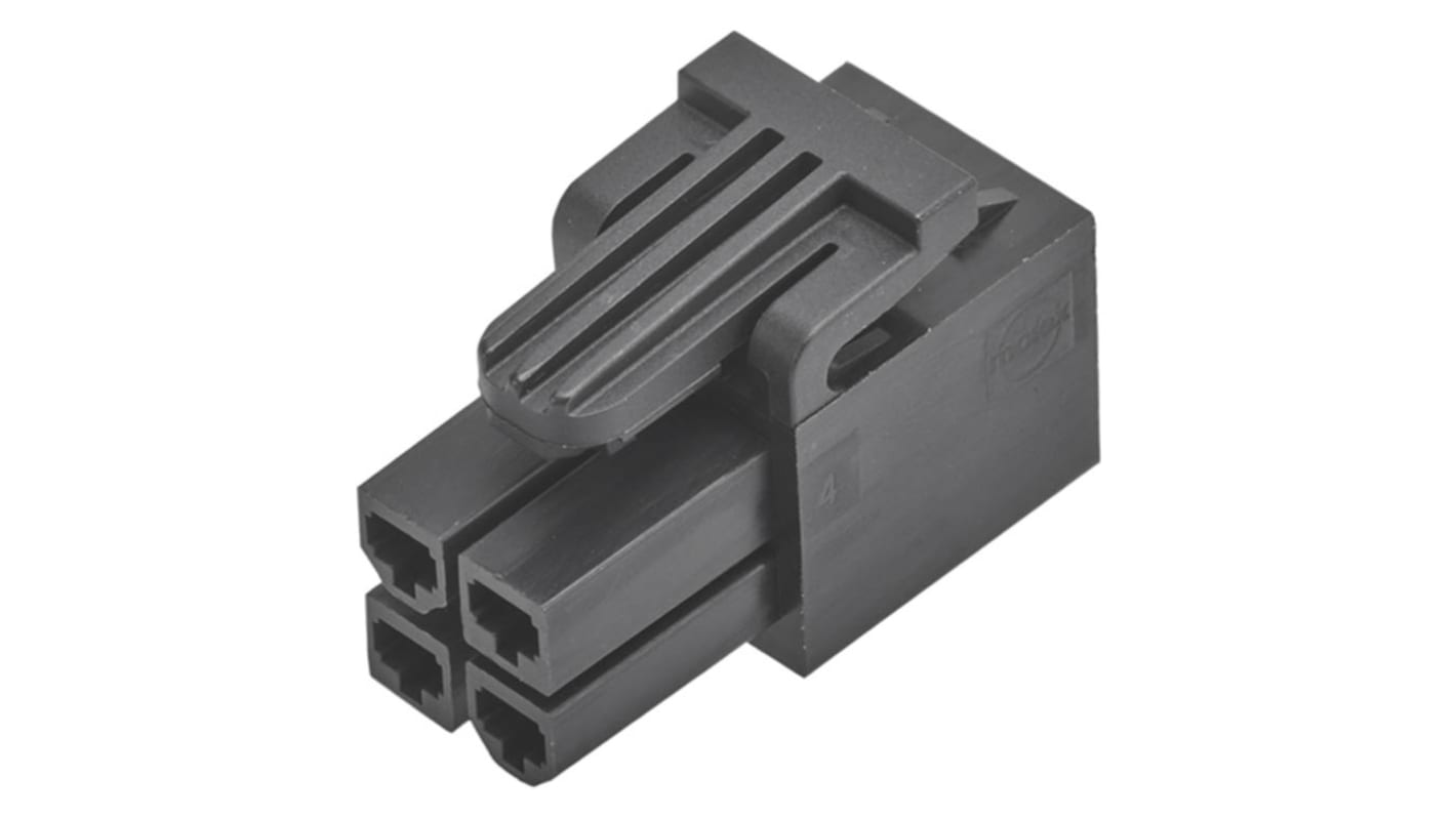 Molex, 172708 Male Crimp Connector Housing, 4.2mm Pitch, 16 Way, 2 Row
