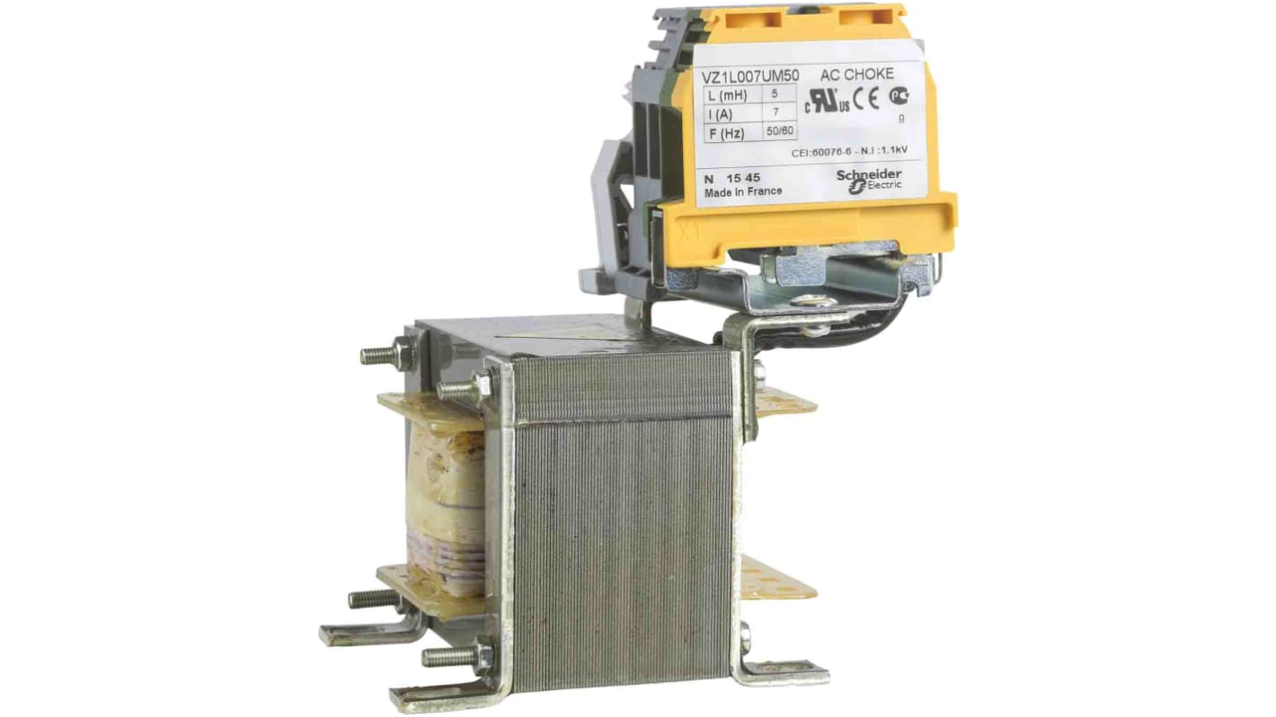 Schneider Electric 2 mH Power Line Choke, Max SRF:50 → 60Hz, 18A Idc, VZ1L