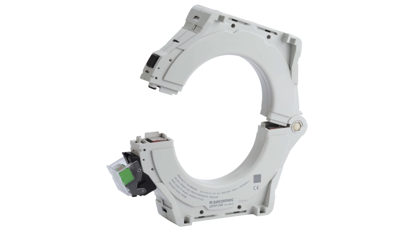 Socomec IP-R Series Current Transformer, 10A Input, 80mm Bore, 720 V ac