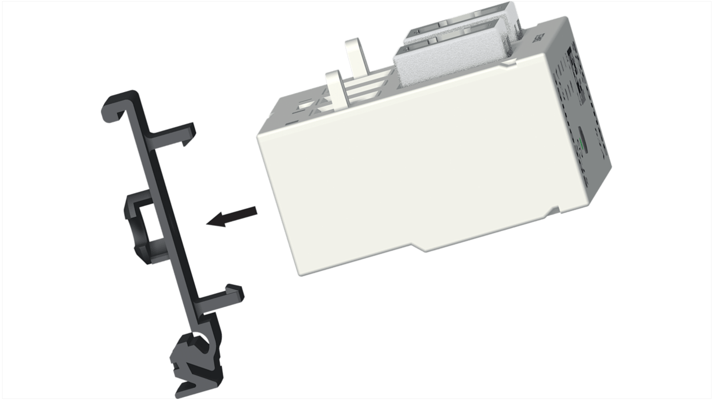 Socomec DIN Rail Mounting Clip For Use With DIRIS Digiware S