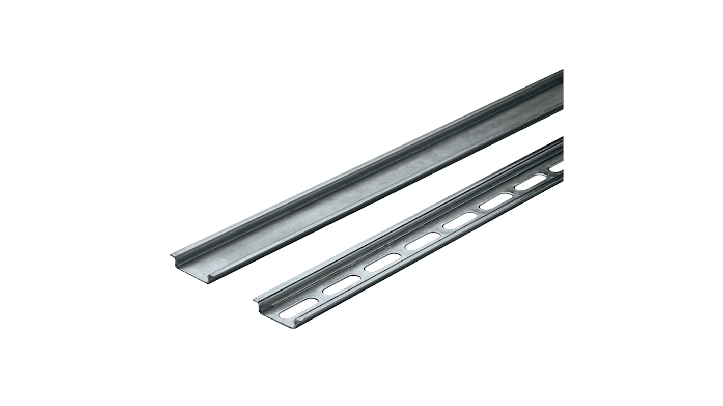 Schneider Electric Hutschiene Hutprofil Gelocht, H. 7mm B. 35mm, L. 2m
