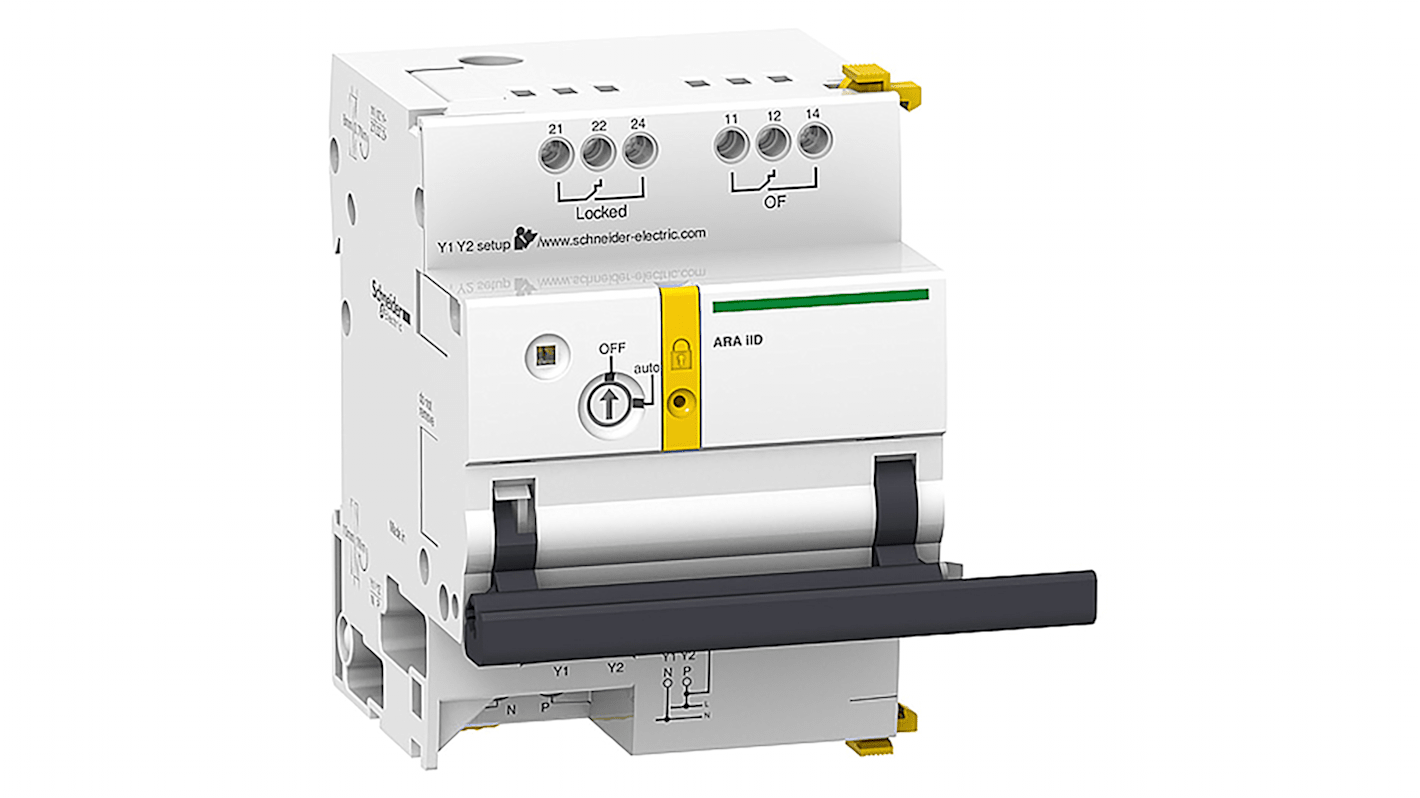 Schneider Electric Acti 9 ARA iID Automatischer Kurzunterbrecher für 4P iID