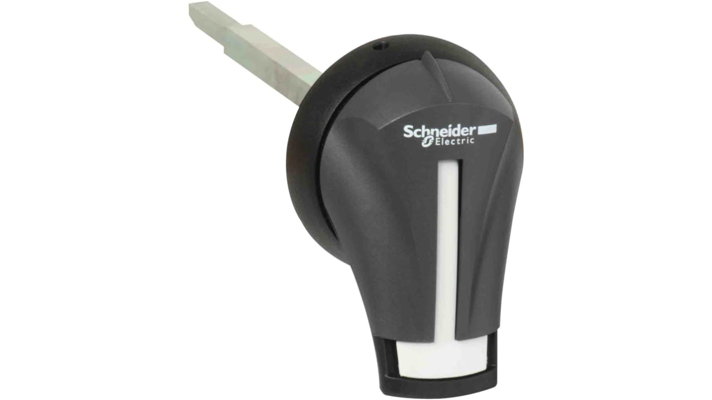 Mando giratorio Schneider Electric, para GS 32-63A, tirador Negro TeSys