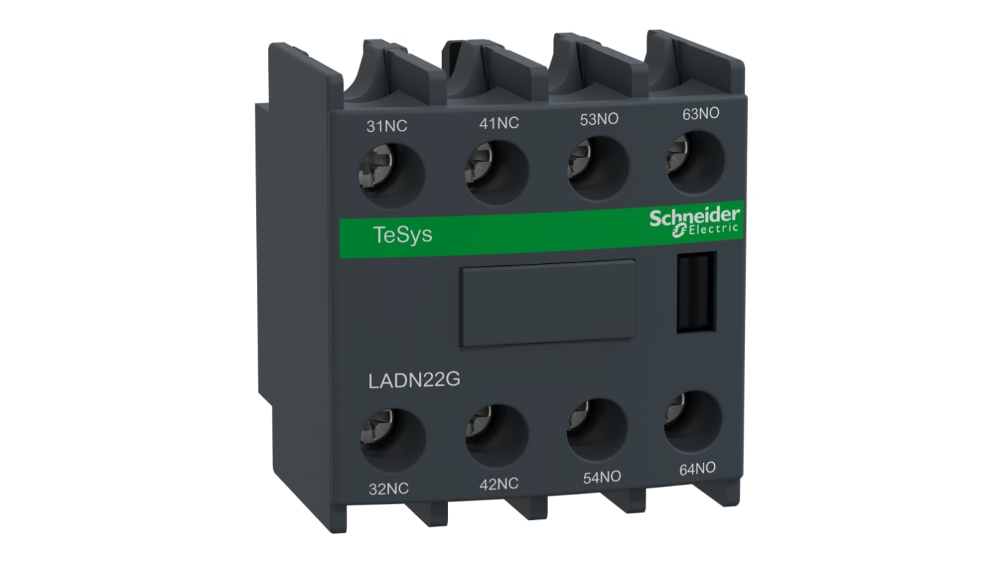 Blok styków pomocniczych Schneider Electric 2NC + 2NO LADN