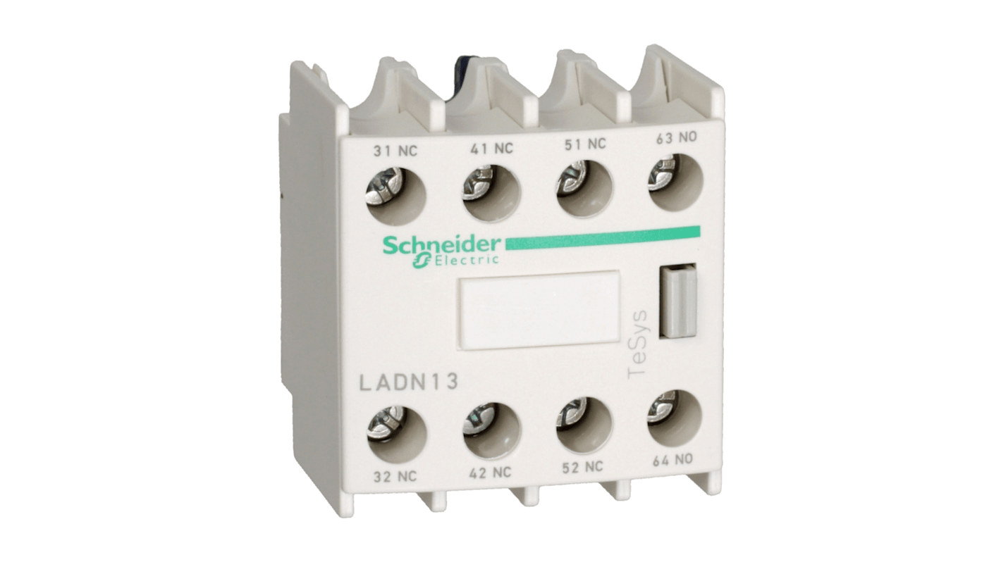 LADN316 Blocco di contatti ausiliari Schneider Electric 1NC 3NO serie LADN RS