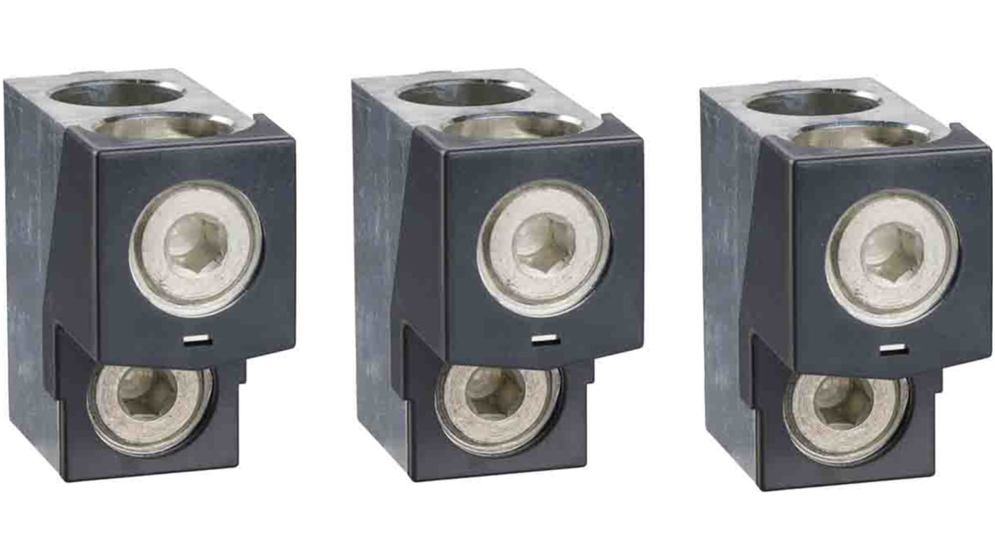 Schneider Electric Compact Nsx, Easypact Cvs Cable Connector for use with 2 Cables 35 mm2 →240 mm2