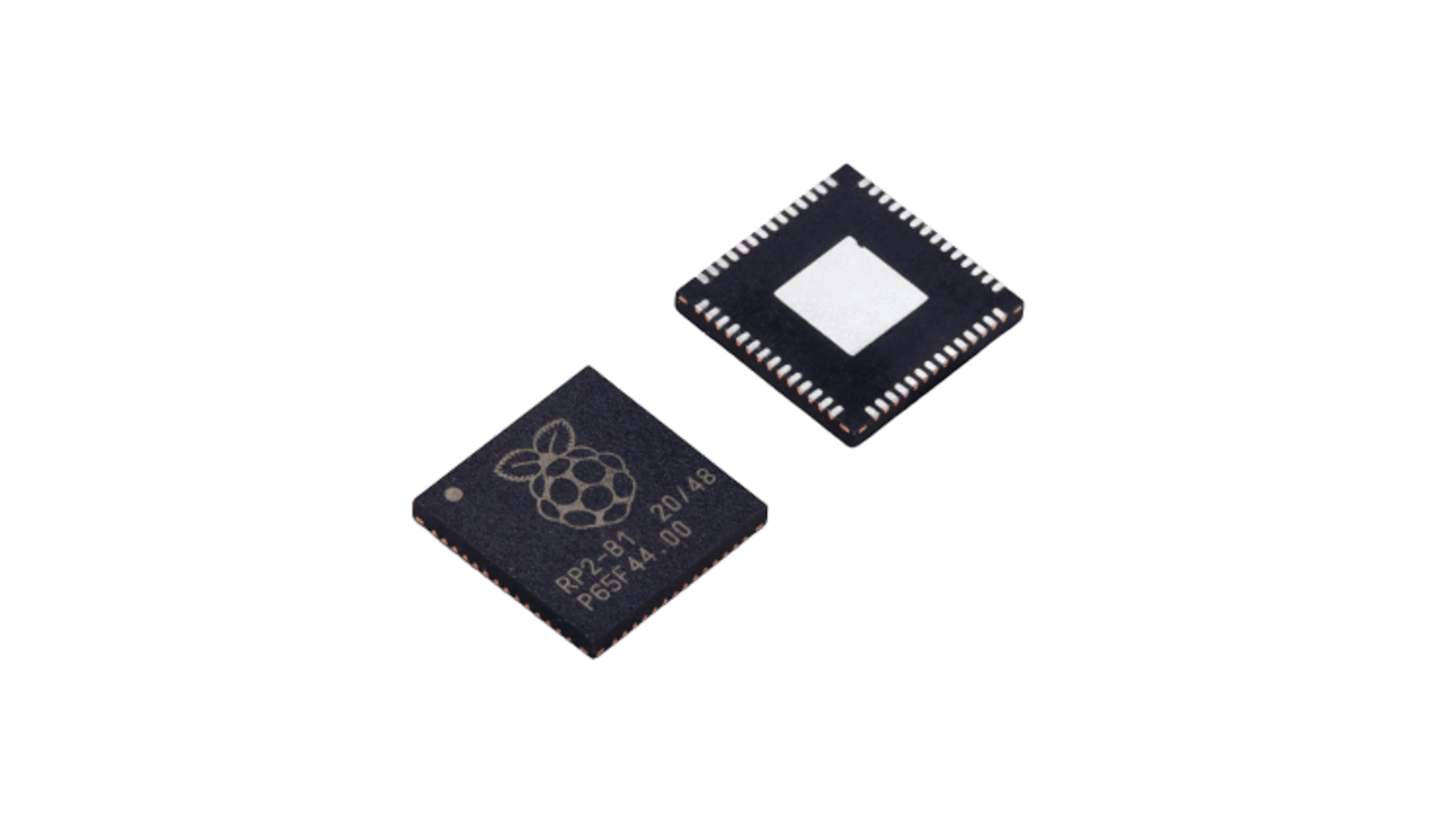 Raspberry Pi ARM マイコン, ARM Cortex M0+コア, 133MHz, 16 MB, フラッシュ, 56-Pin QFN