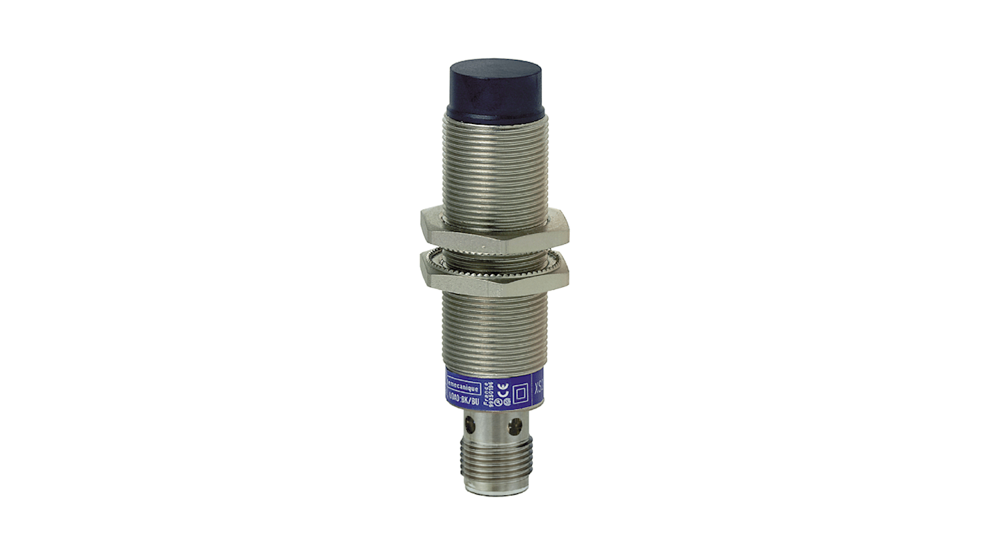 Rs-Online Sensore di prossimità Cilindro filettato Telemecanique Sensors M18 rilevamento 8 mm 24 → 240 V ac/dc