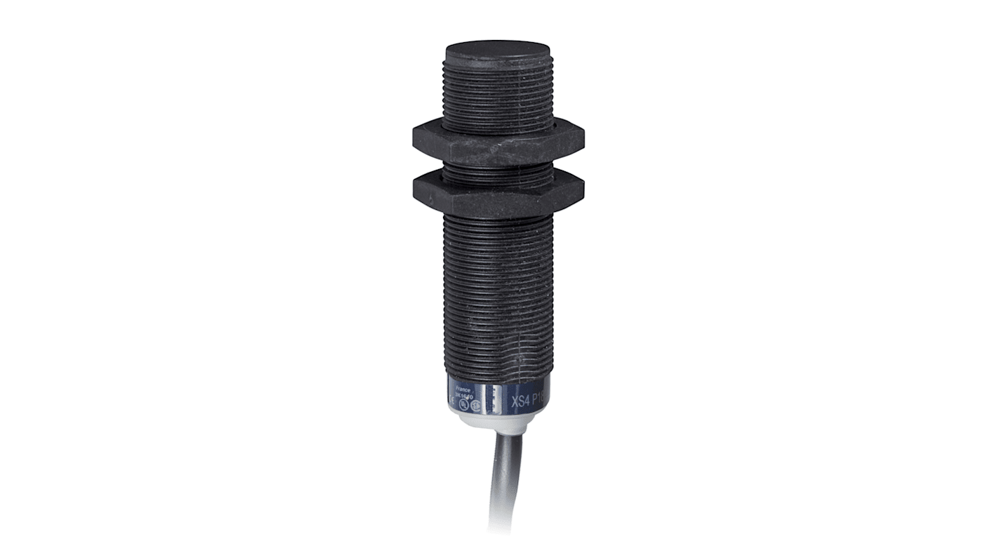 Rs-Online Sensore di prossimità Cilindro filettato Telemecanique Sensors M18 rilevamento 8 mm 12 → 48 V DC