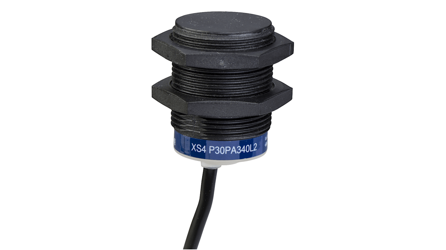 Rs-Online Sensore di prossimità Cilindro filettato Telemecanique Sensors M30 rilevamento 15 mm 12 → 24 V CC