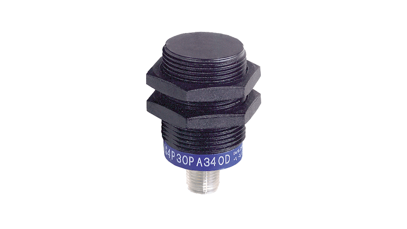Rs-Online Sensore di prossimità Cilindro filettato Telemecanique Sensors M30 rilevamento 15 mm 12 → 24 V CC