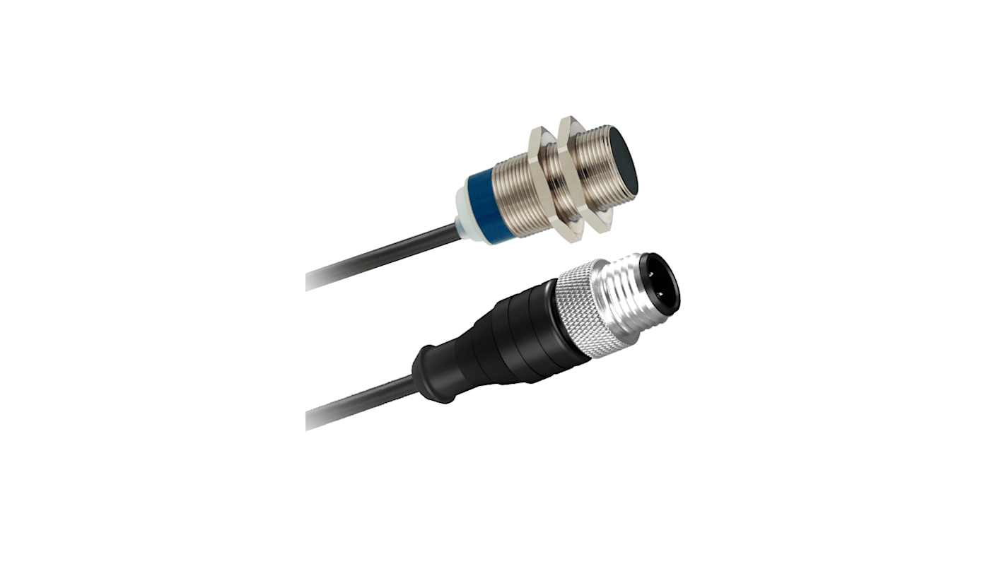Rs-Online Sensore di prossimità Cilindro filettato Telemecanique Sensors M18 rilevamento 5 mm 12 → 48 V DC