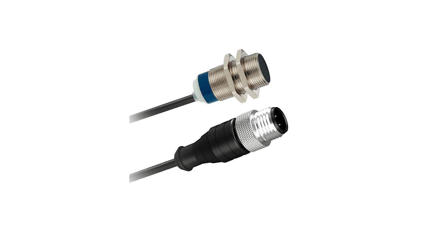 Telemecanique Sensors XS M18 Näherungssensor Induktiv, zylindrisch 5 mm 2-Draht 12 → 48 V DC / 100 mA NO, IP67,