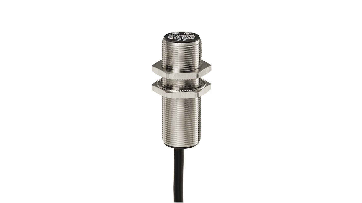 Rs-Online Sensore di prossimità Cilindro filettato Telemecanique Sensors M18 rilevamento 5 mm 12 → 48 V DC