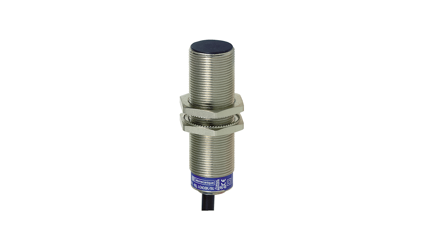 Rs-Online Sensore di prossimità Cilindro filettato Telemecanique Sensors M18 rilevamento 8 mm 24 → 240 V ac/dc