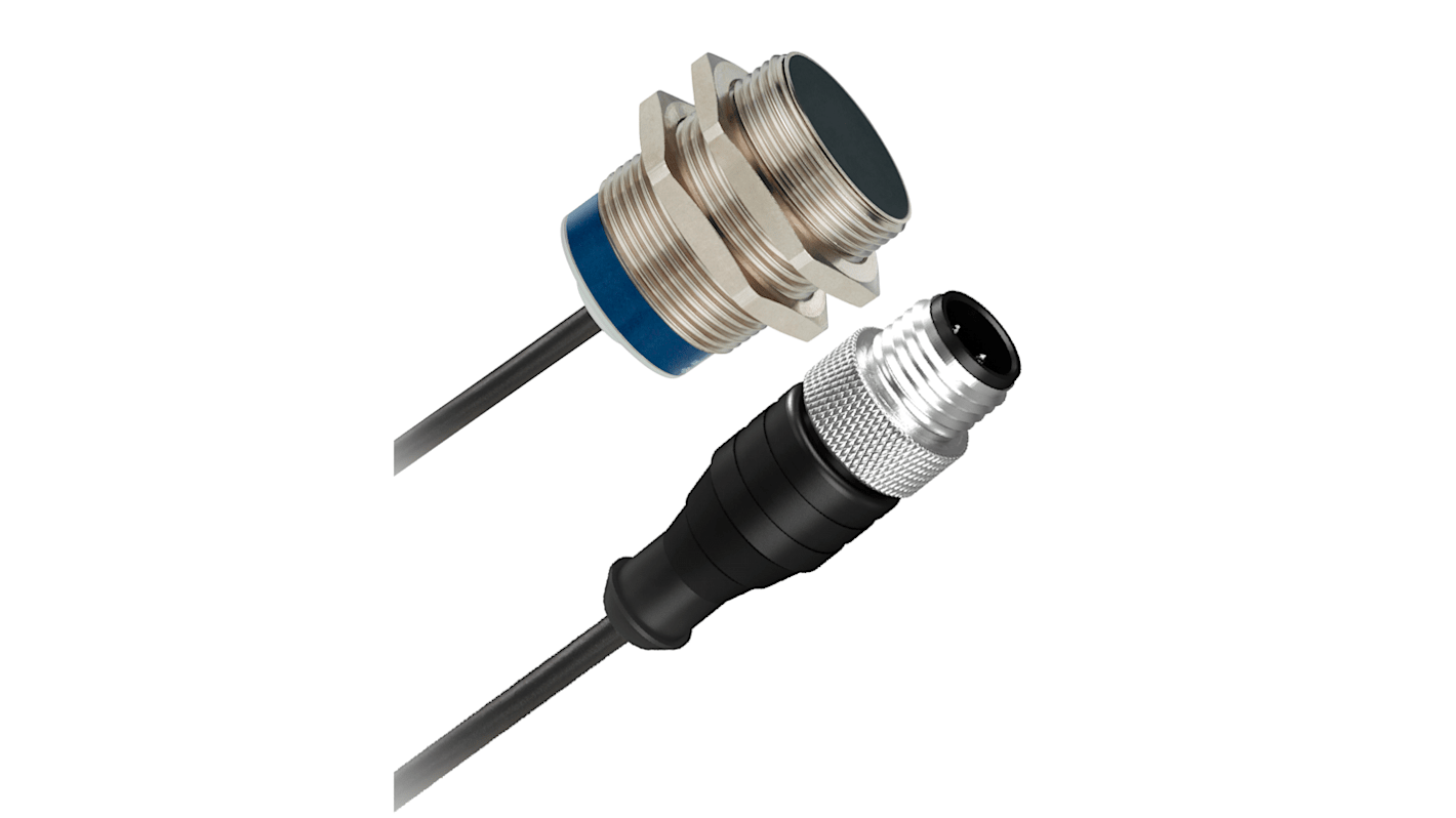 Telemecanique Sensors M30 Näherungssensor Induktiv, zylindrisch 15 mm 24 → 240 V, IP65, IP68, IP69K