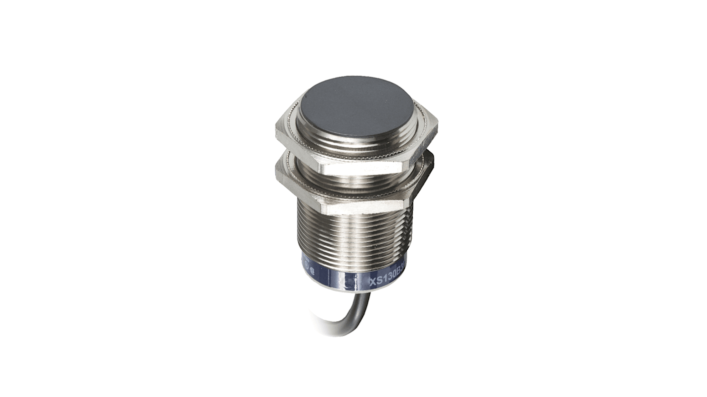 Rs-Online Sensore di prossimità Cilindro filettato Telemecanique Sensors M30 rilevamento 15 mm 24 → 240 V ac/dc