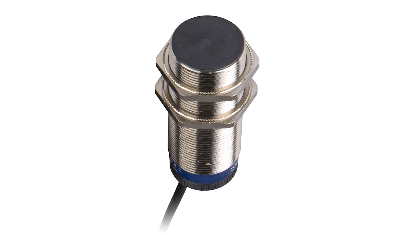 Telemecanique Sensors Inductive Barrel Proximity Sensor, M30, 10 mm Detection, 2-Wire NC, 24 → 240 V ac/dc