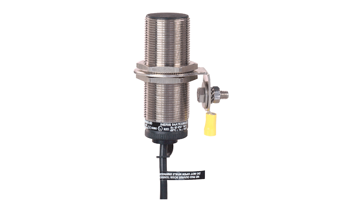Rs-Online Sensore di prossimità Cilindro filettato Telemecanique Sensors M30 rilevamento 10 mm 24 → 210 V 24 →