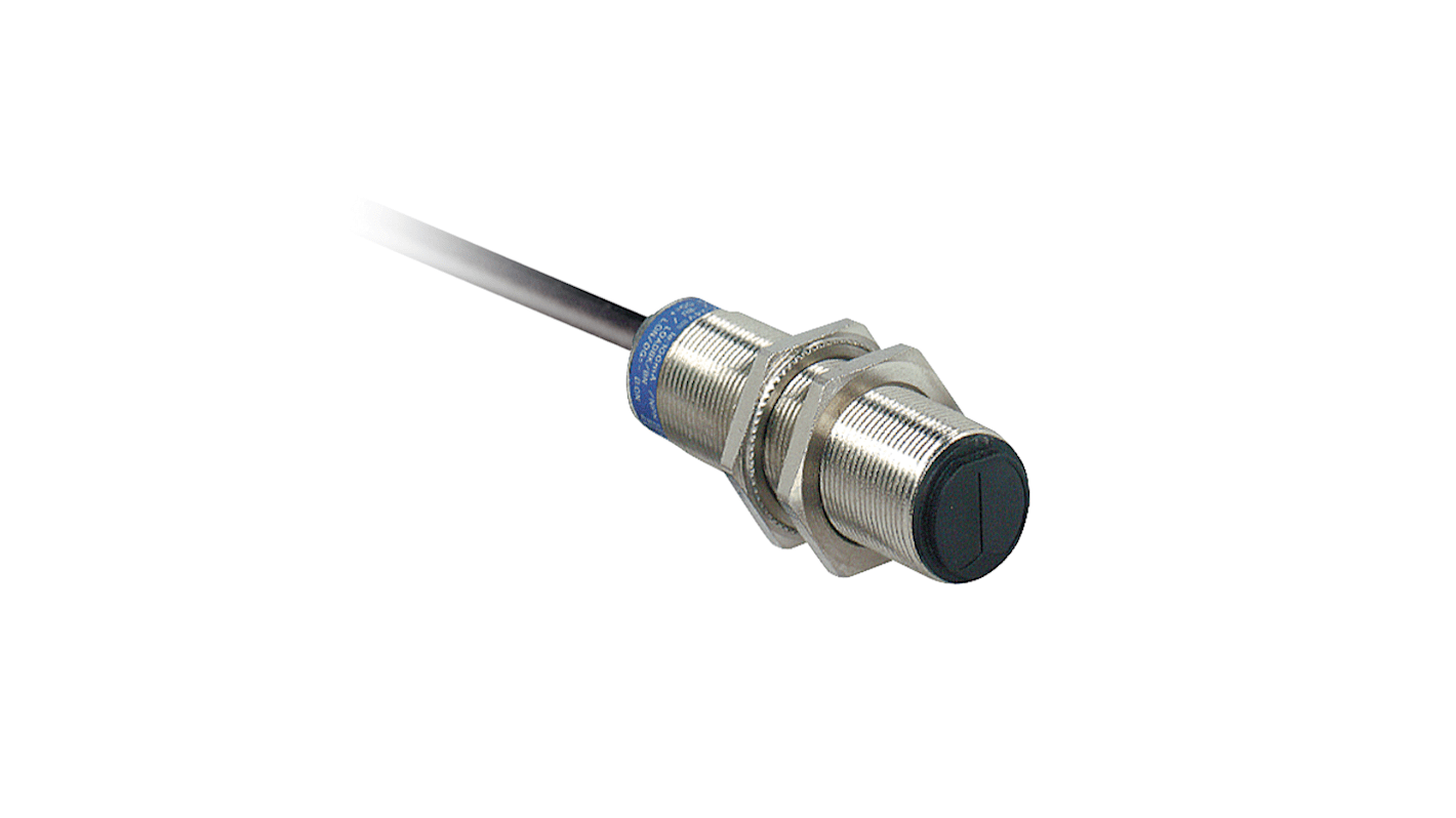 Rs-Online Sensore fotoelettrico Cilindrico Telemecanique Sensors a fascio diretto rilevamento 15 m uscita Stato solido