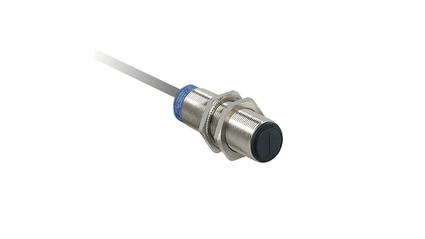 Rs-Online Sensore fotoelettrico Miniaturizzato filettato Telemecanique Sensors a diffusione rilevamento 100 mm uscita PNP
