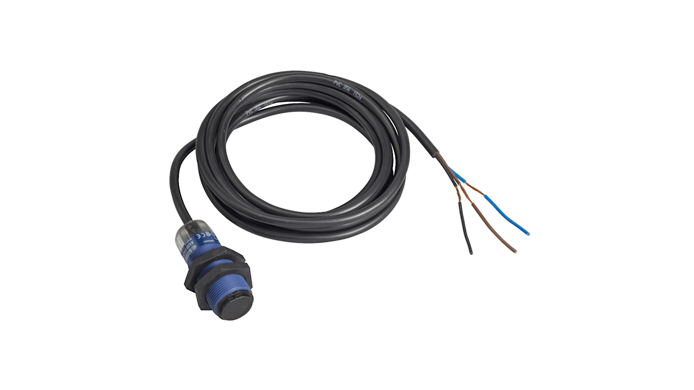Rs-Online Sensore fotoelettrico Miniaturizzato filettato Telemecanique Sensors a diffusione rilevamento 600 mm uscita PNP