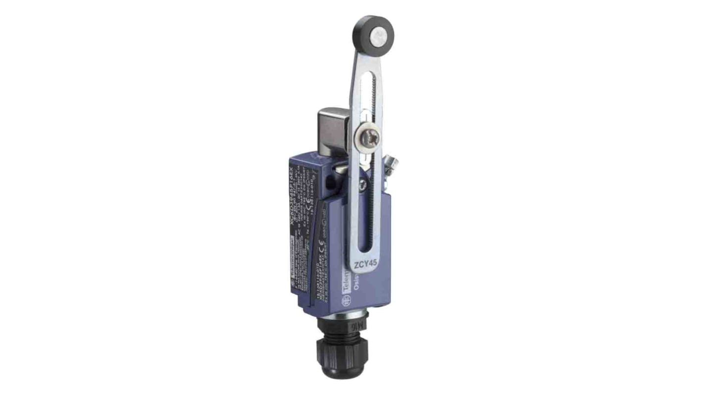 Telemecanique Sensors Limit Switch, 2NC/1NO, IP66, IP67, DP, Metal Housing, 600V ac Max, 10A Max