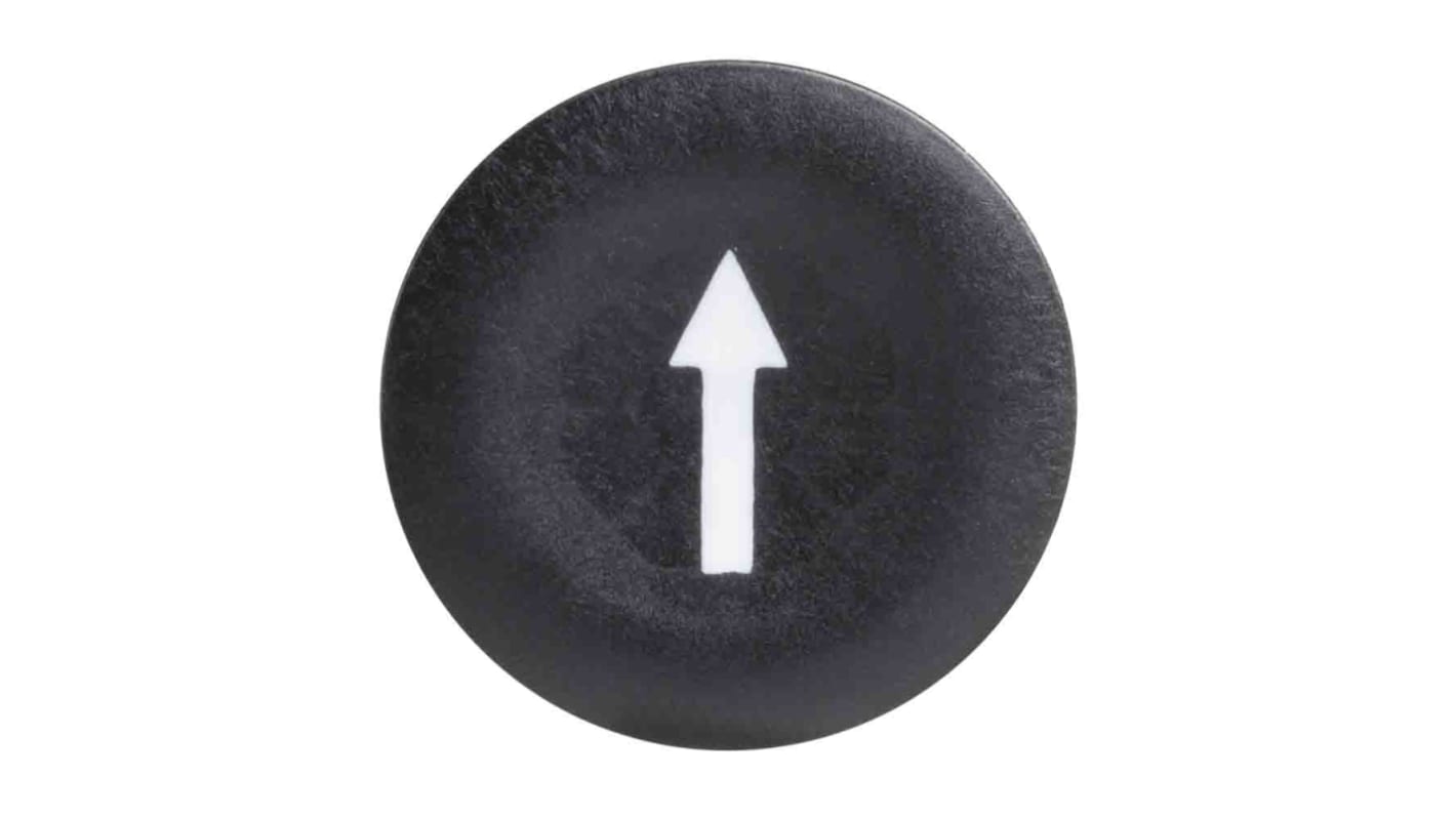 Schneider Electric Black Push Button Cap for Use with Harmony XAL, Harmony XB4, Harmony XB5