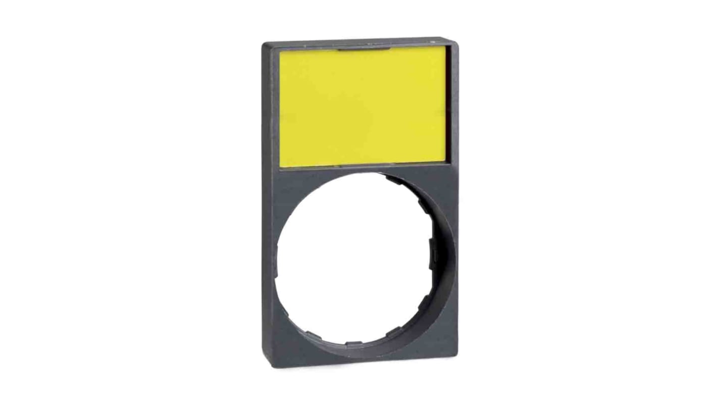 Schneider Electric Legend holder for Use with 22 mm control or signalling unit with circular head