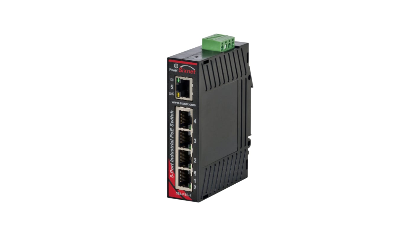 Switch Ethernet Red Lion, 5 RJ45