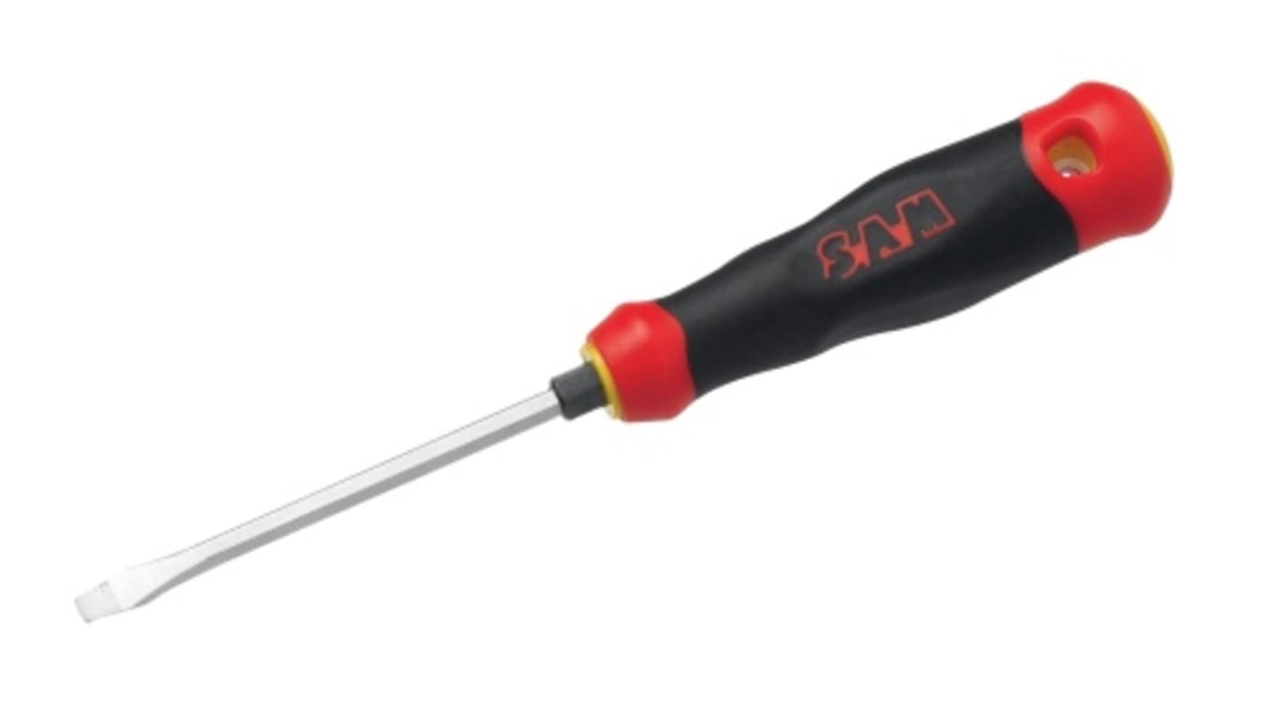 SAM Slotted Screwdriver, 200 mm Blade, 329.6 mm Overall