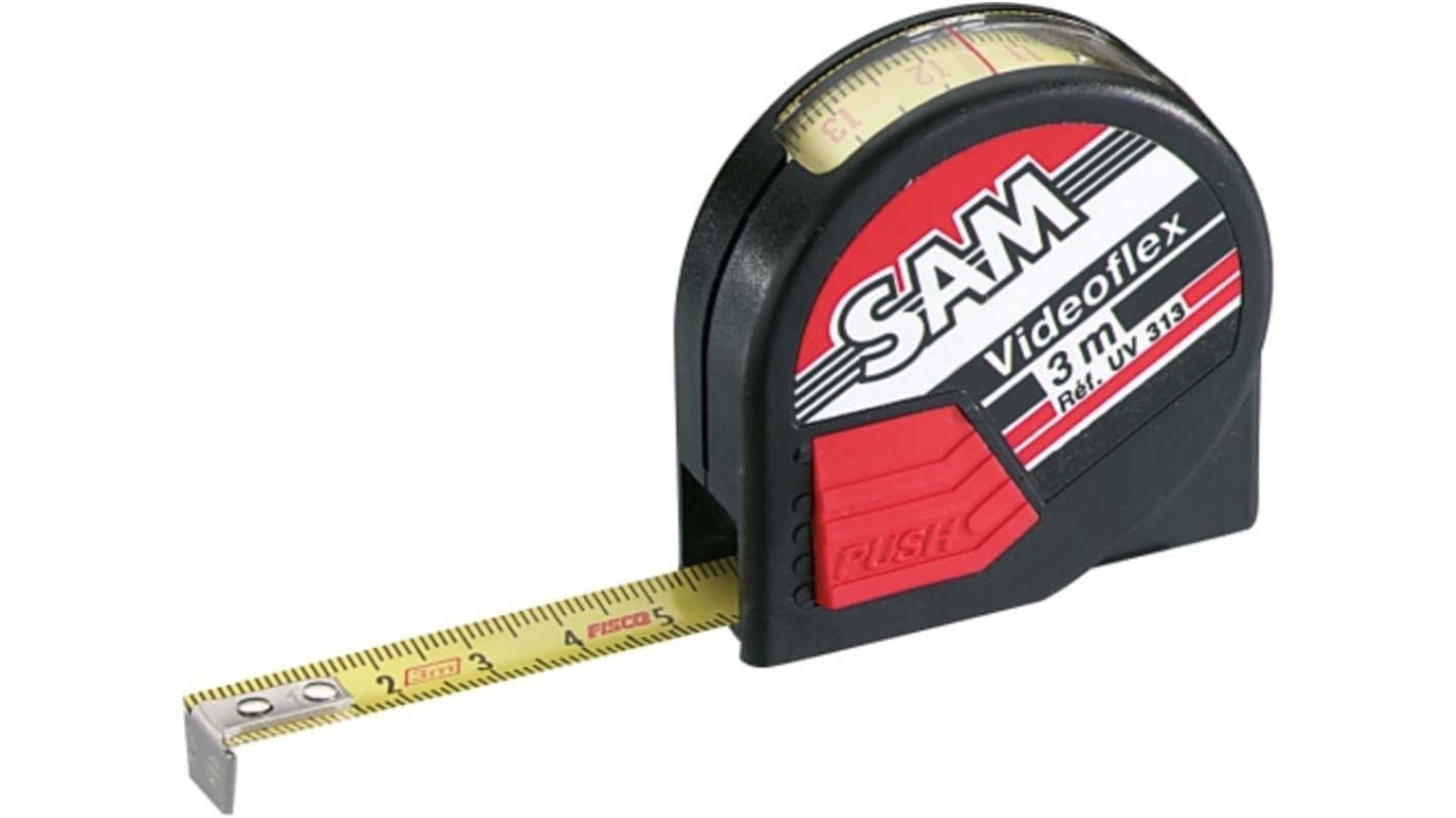 SAM LU 3m Tape Measure, Metric