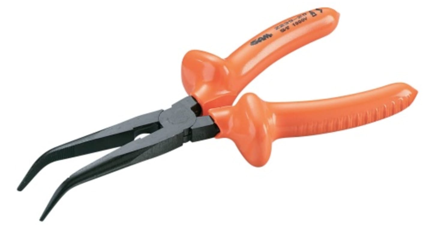 SAM Z-239-16 Bent Nose Pliers, 165 mm Overall, 48mm Jaw
