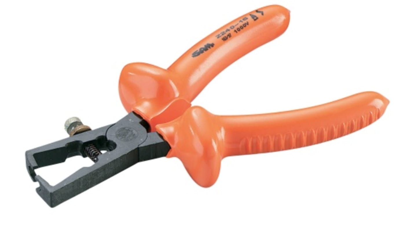 SAM Z-240-16 Series Wire Stripper, 0,5 mm² Min, 6 mm² Max, 165 mm Overall