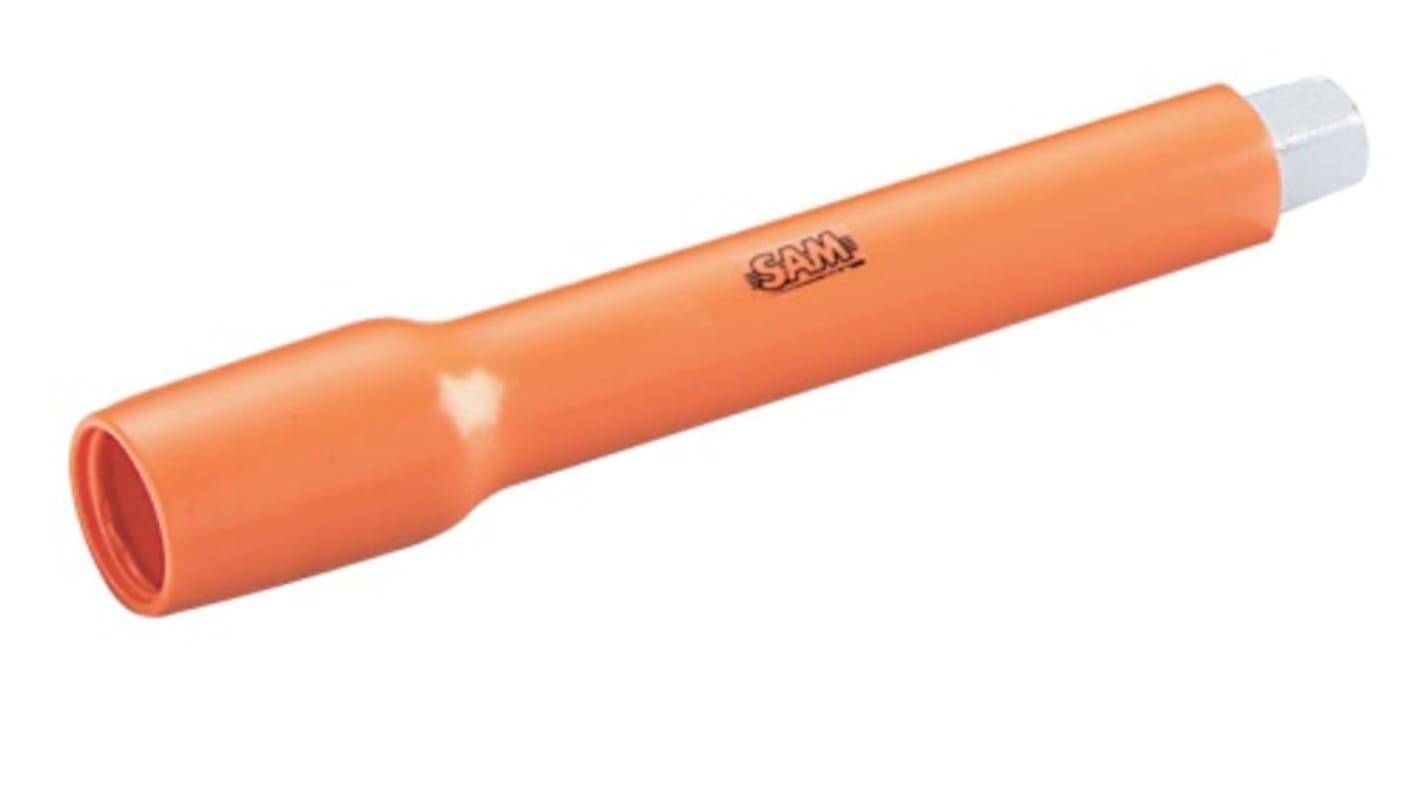 SAM ZJ.210 3/8" Vierkant Verlängerung isoliert, Länge 130 mm