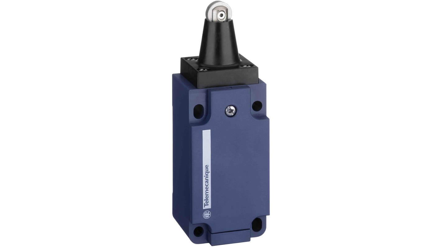 Telemecanique Sensors Roller Limit Switch, 1NC/1NO, IP66, IP67, Plastic Housing, 10A Max