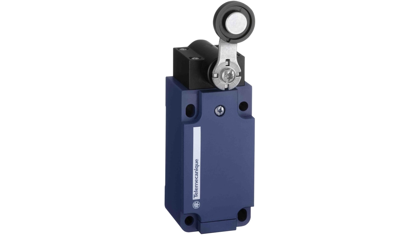 Telemecanique Sensors Roller Limit Switch, 1NC/1NO, IP66, IP67, Plastic Housing, 10A Max