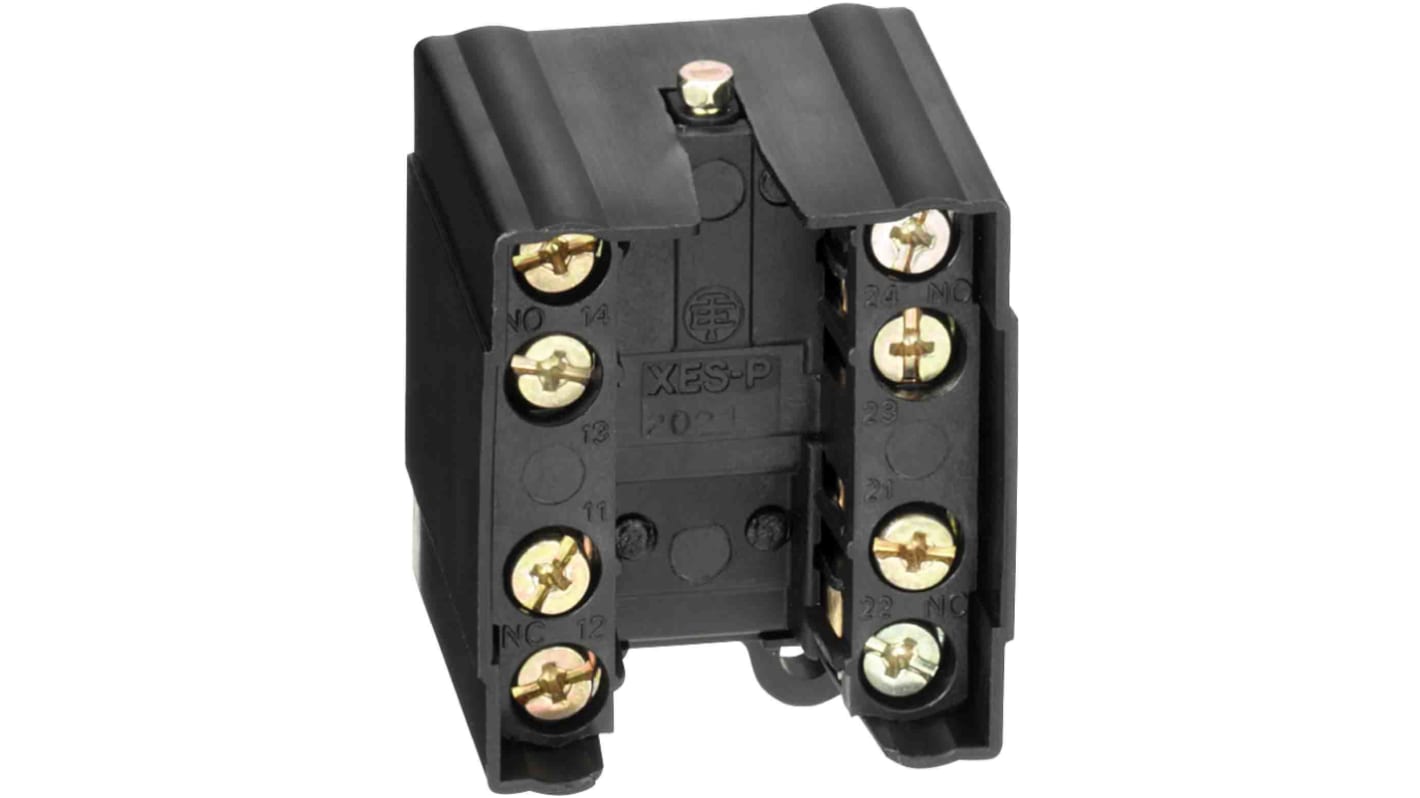 Telemecanique Sensors Limit Switch Contact Block, OsiSense XC, 2CO