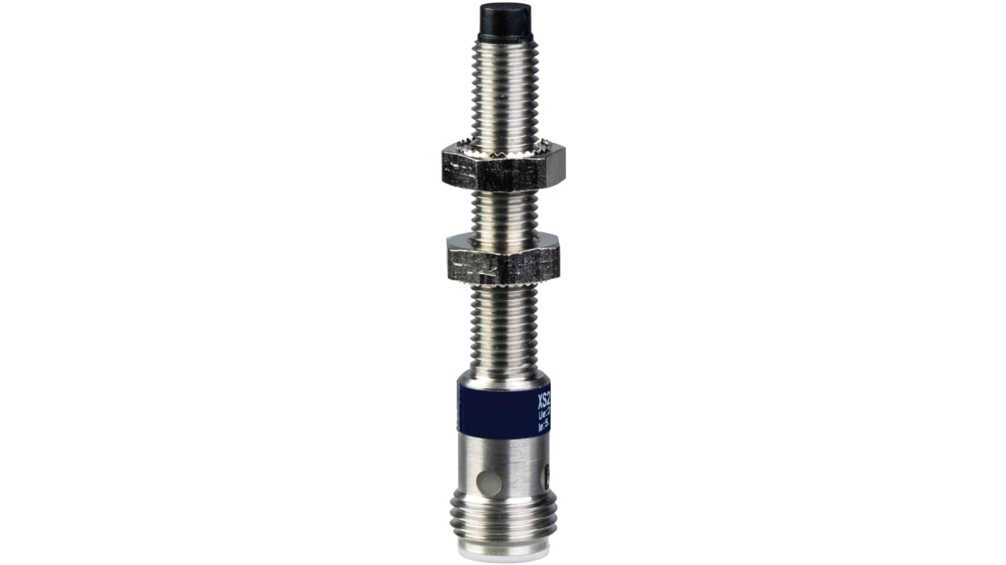 Rs-Online Sensore di prossimità Cilindro filettato Telemecanique Sensors M8 rilevamento 2 5 mm 12 → 24 V CC